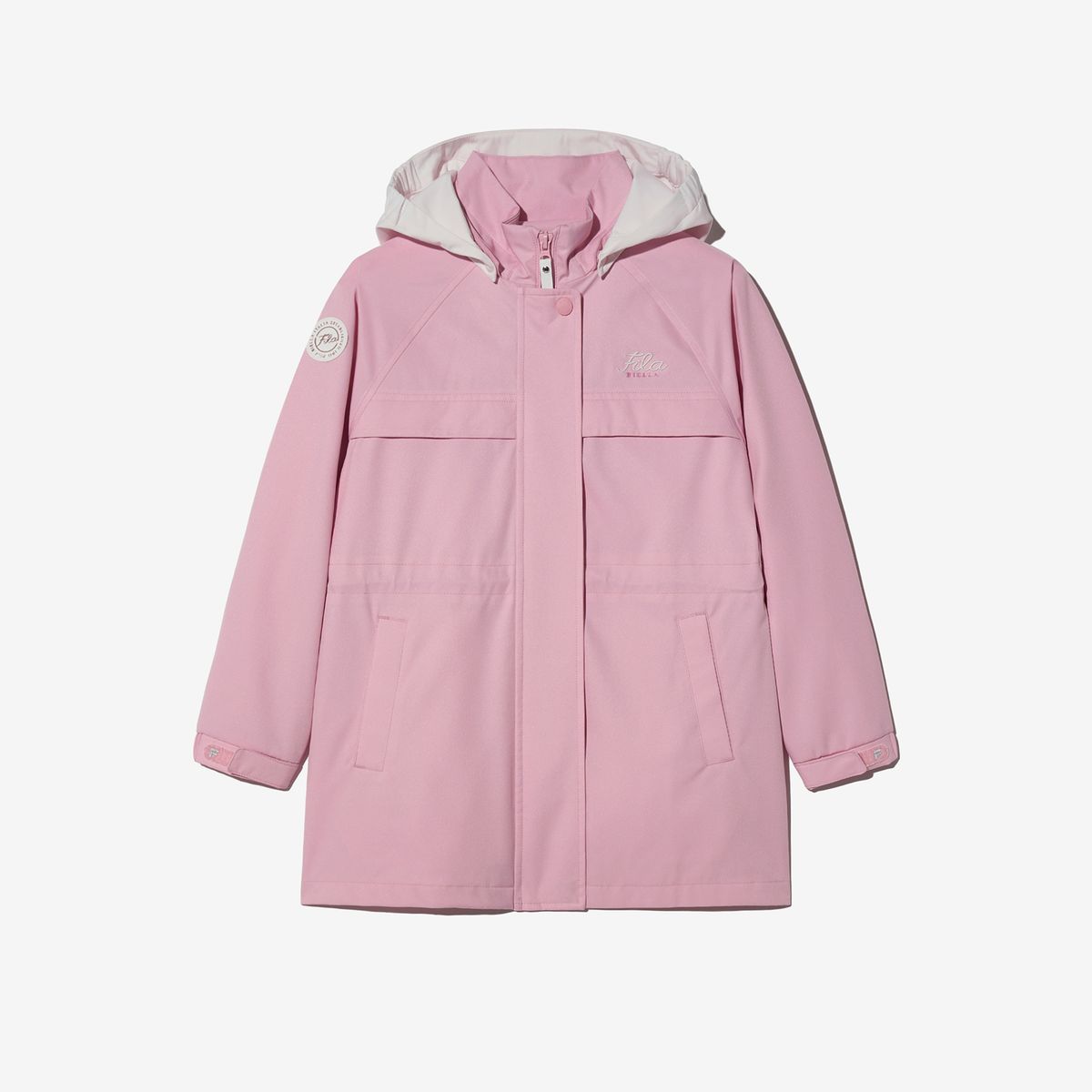 휠라 키즈(FILA KIDS) 플리츠 여아 트렌치 자켓
