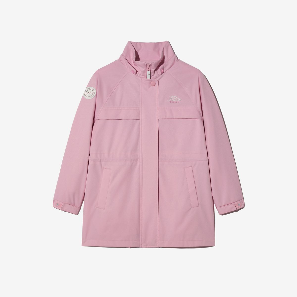 휠라 키즈(FILA KIDS) 플리츠 여아 트렌치 자켓