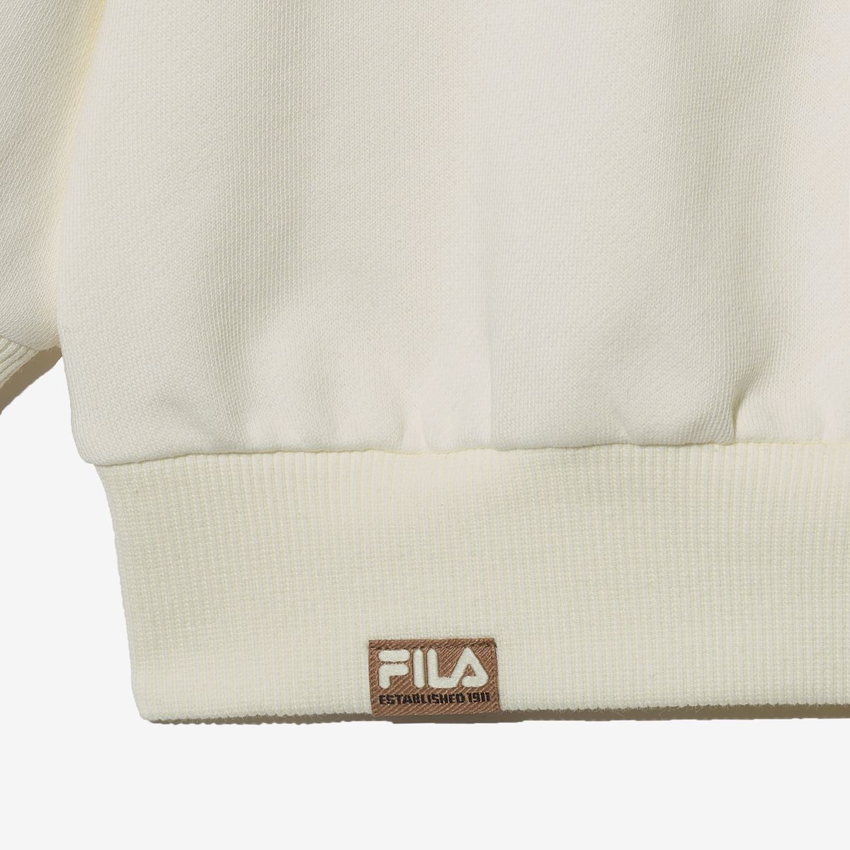 휠라 키즈(FILA KIDS) 캠퍼스 배색 맨투맨