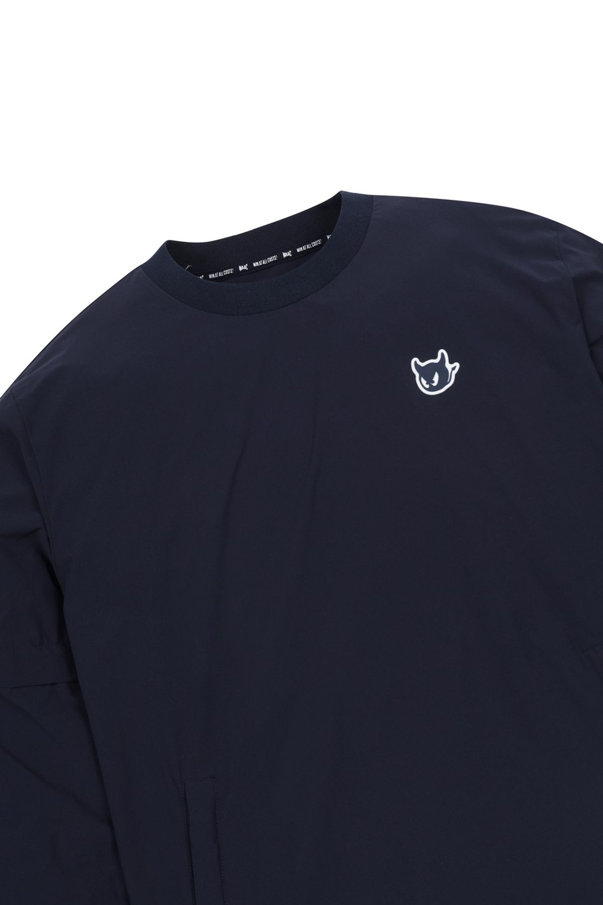 왁(WAAC) Men Athletic Detachable Sleeve Pullover_WTUAM25402NYD