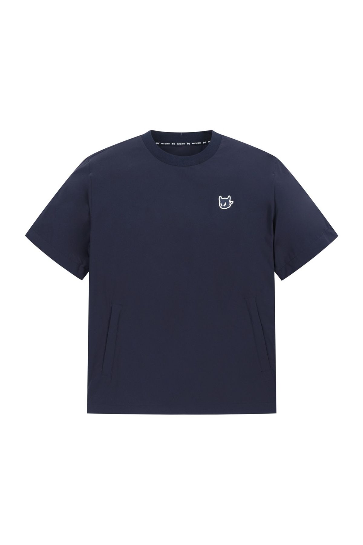 왁(WAAC) Men Athletic Detachable Sleeve Pullover_WTUAM25402NYD