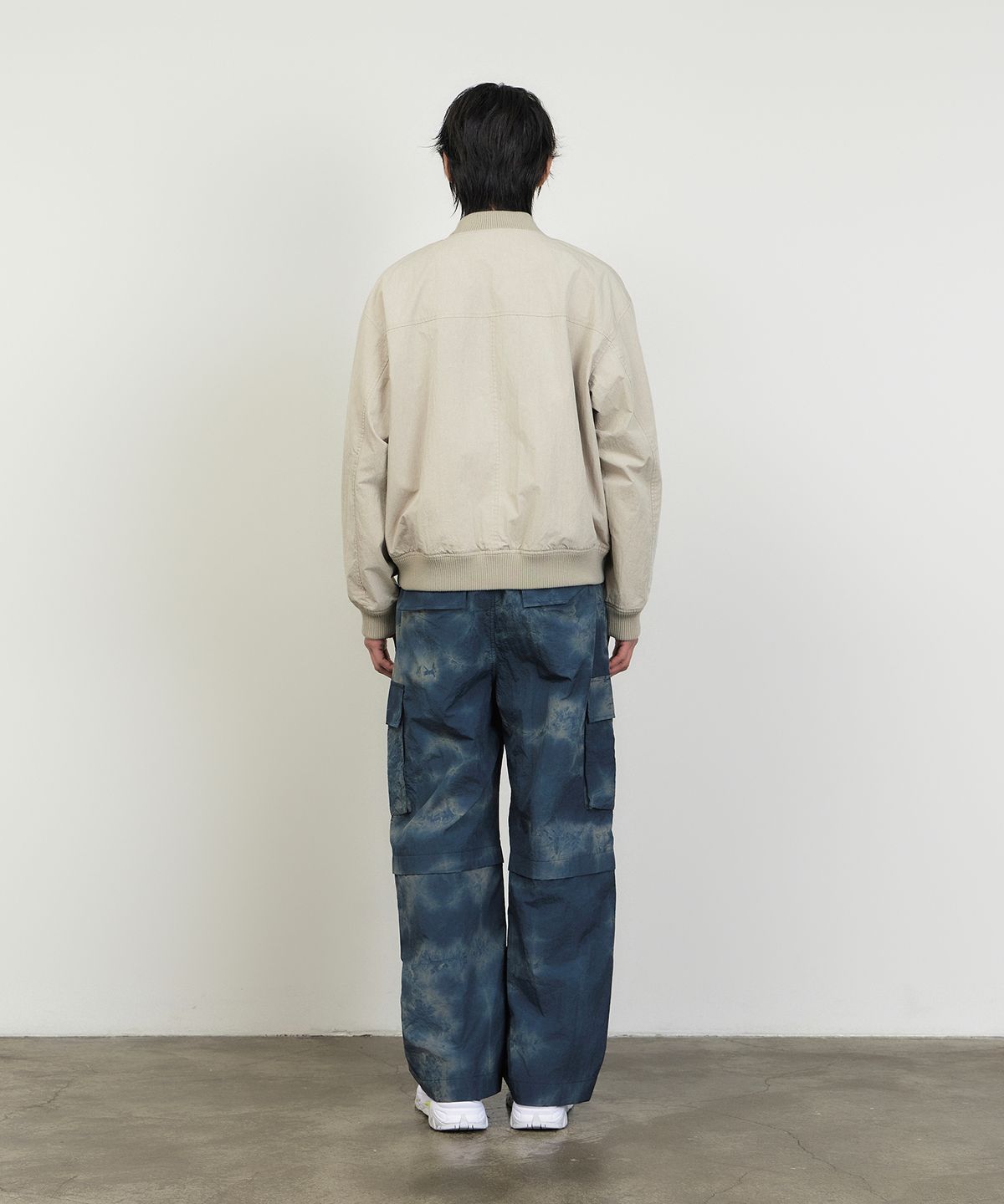 논타입(NONTYPE) MULTI POCKET MA-1 JUMPER (BEIGE)