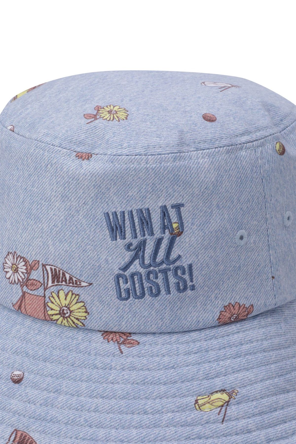 왁(WAAC) Women Flower Bucket Hat_WGRCX25117LBX