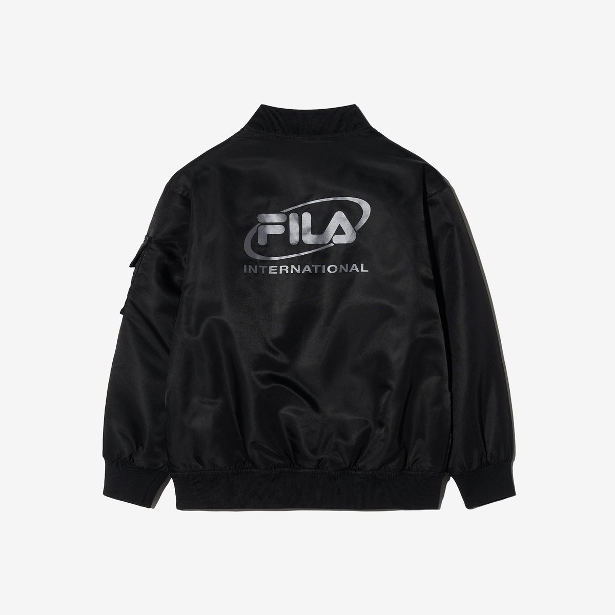 휠라 키즈(FILA KIDS) 글로시 패딩 블루종