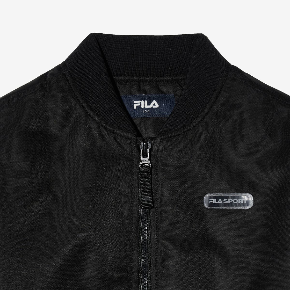 휠라 키즈(FILA KIDS) 글로시 패딩 블루종