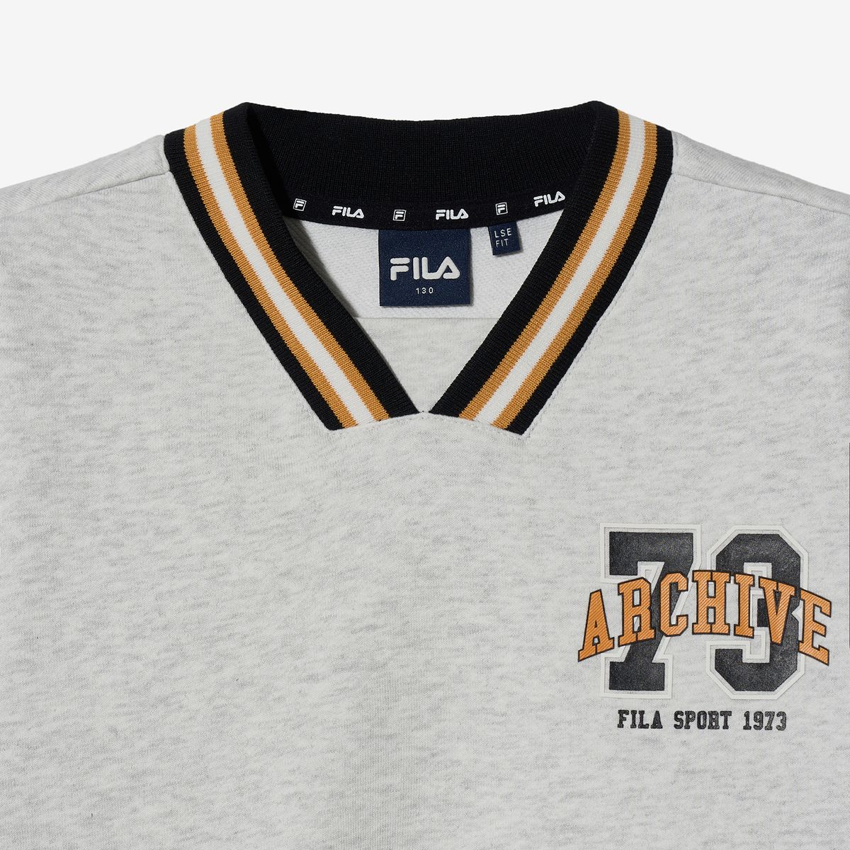 휠라 키즈(FILA KIDS) V넥 요꼬 맨투맨