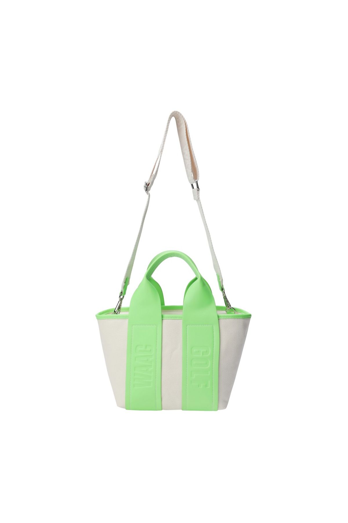 왁(WAAC) Women Logo Tote Bag_WGBAX25111YGN