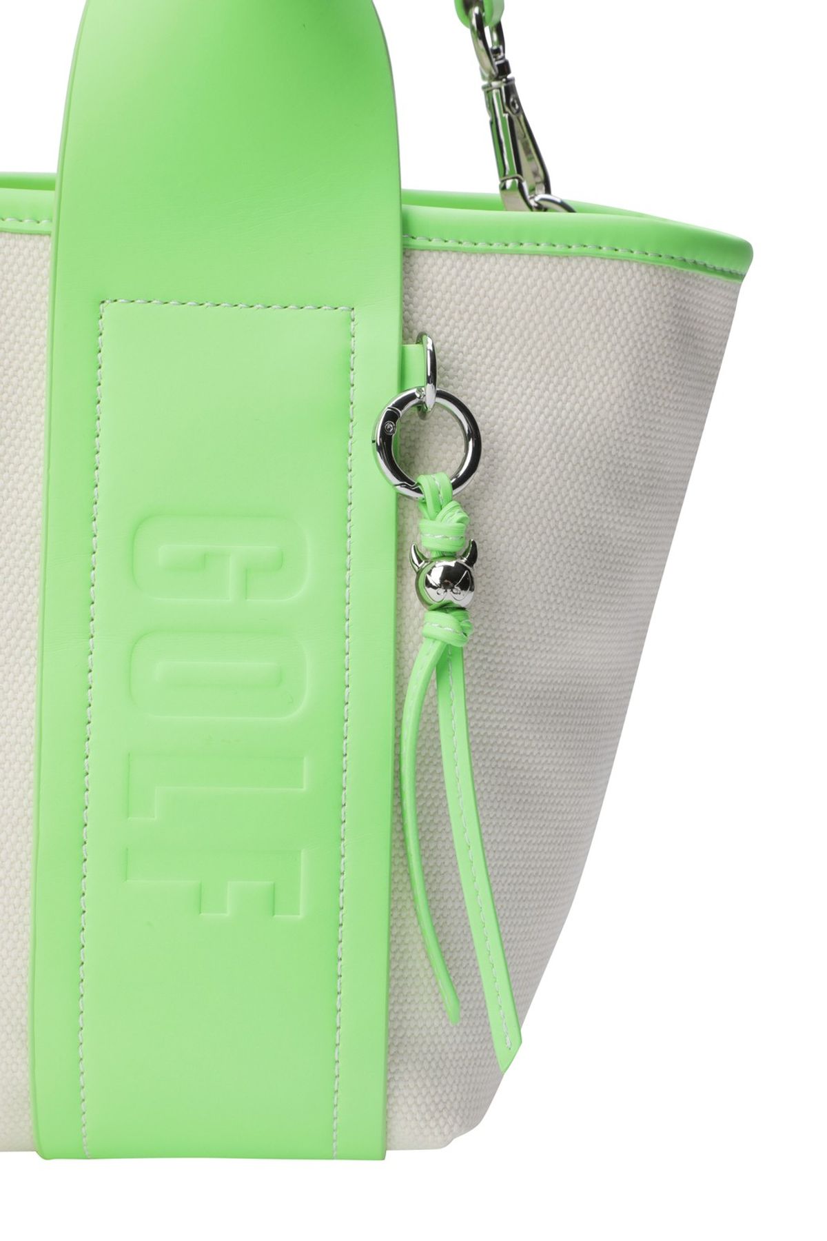 왁(WAAC) Women Logo Tote Bag_WGBAX25111YGN
