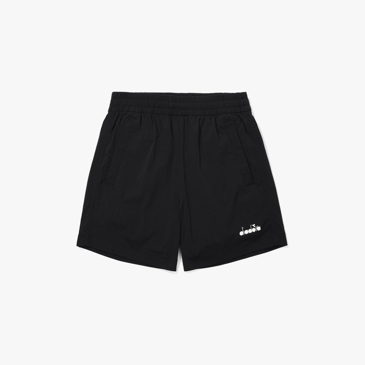 디아도라(diadora) 쿨웨이브 4부 쇼츠 우먼 BLACK