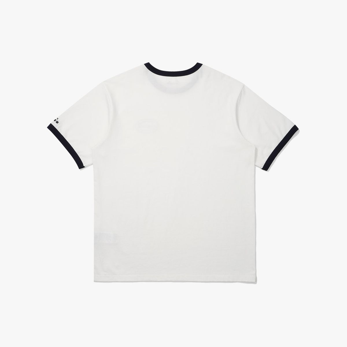 디아도라(diadora) 위켄드 링거 반팔 티셔츠 OFF WHITE