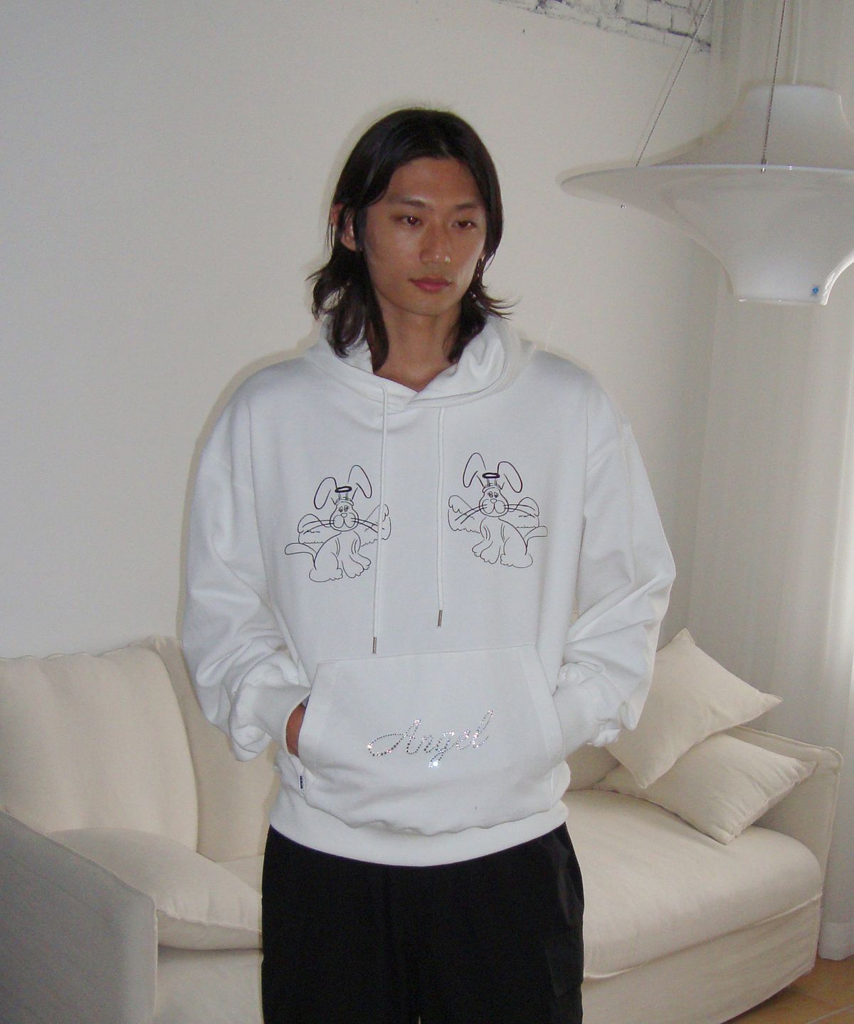 이니미니(INIMINI) twinkle angel hoodie