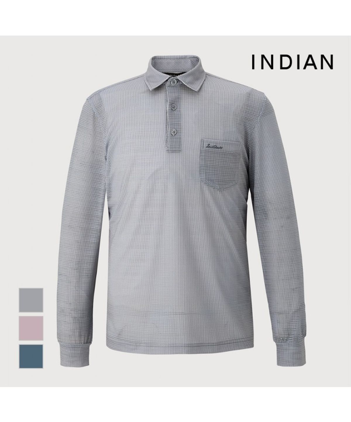 인디안(INDIAN) 다대 스트라이프 티_MITAL3S1201
