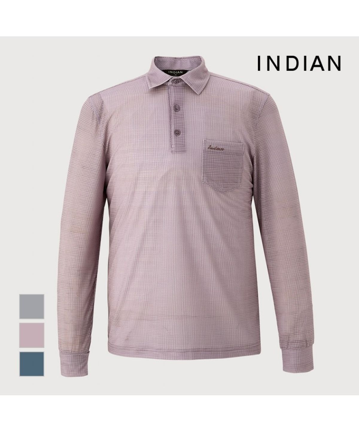 인디안(INDIAN) 다대 스트라이프 티_MITAL3S1201