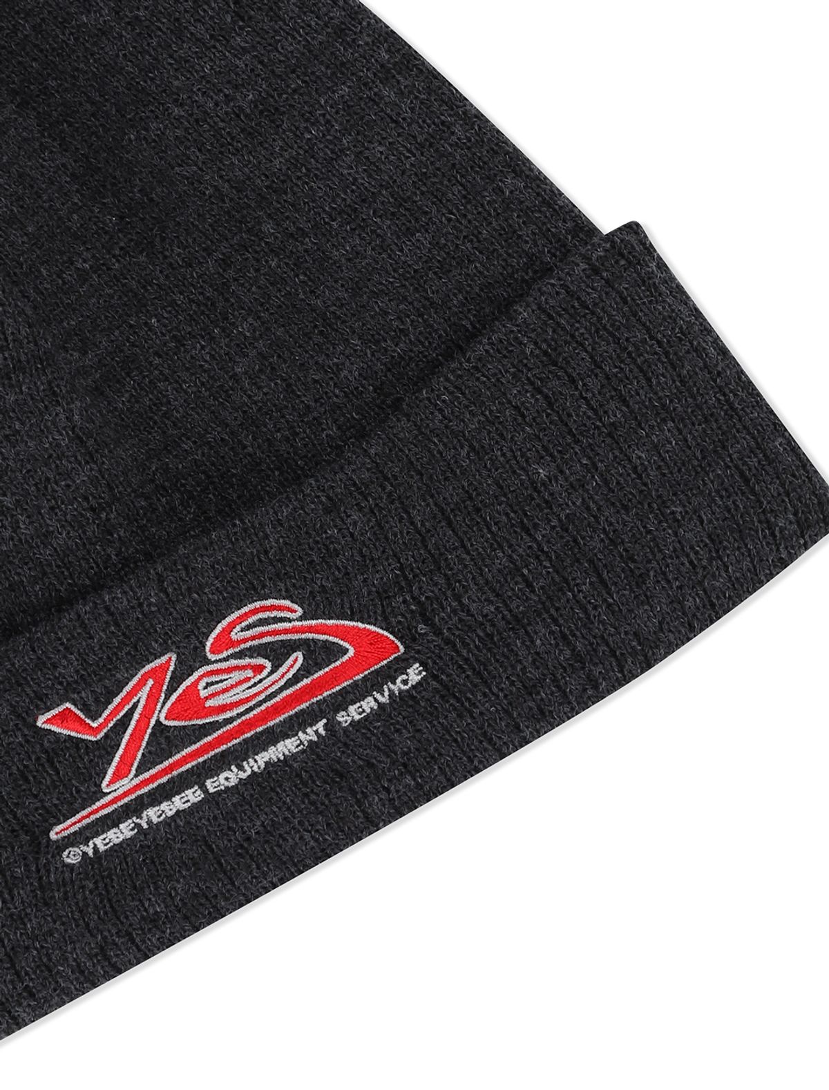 예스아이씨(YESEYESEE) Y.E.S Reversible beanie Charcoal