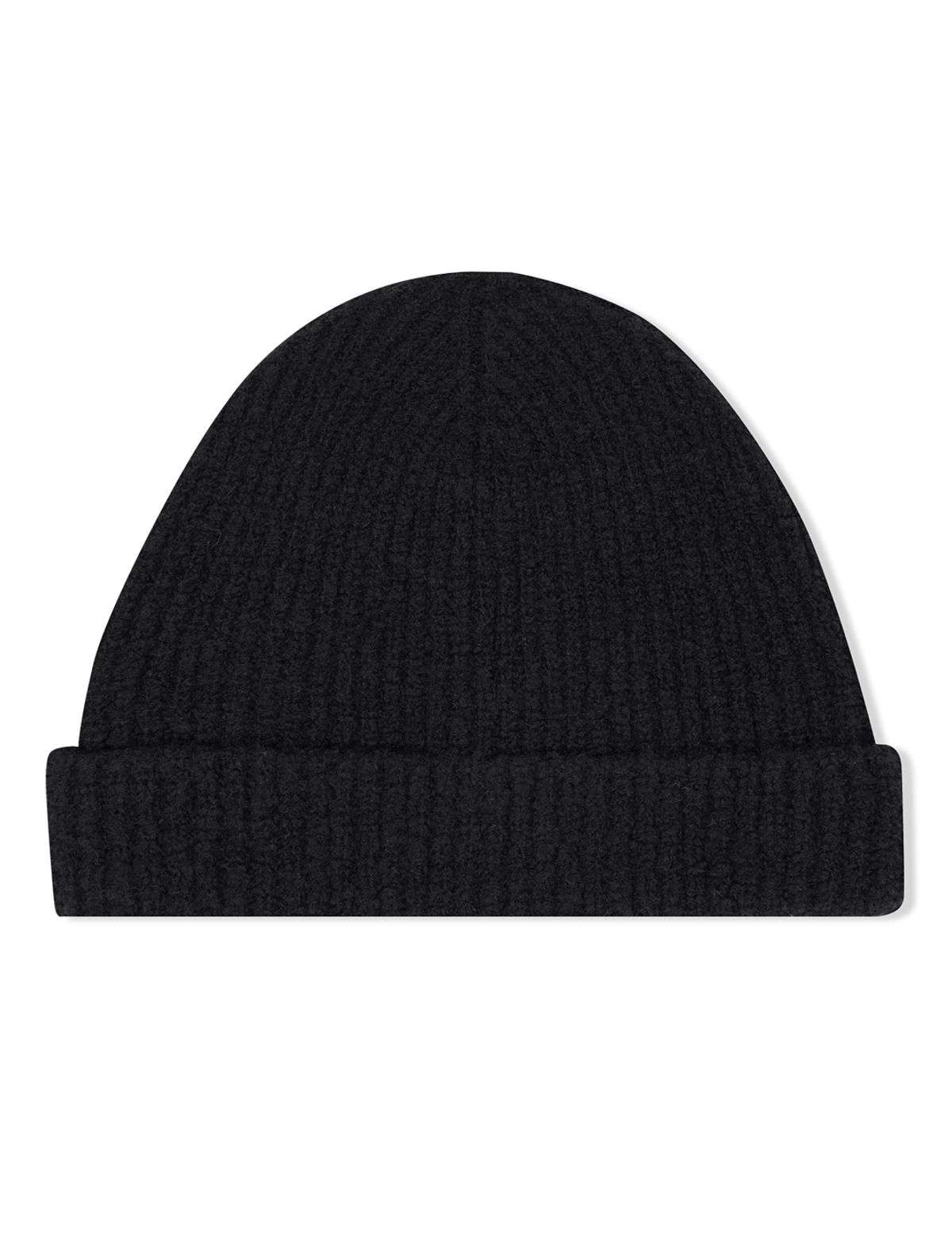 예스아이씨(YESEYESEE) Fuzzy Beanie Black