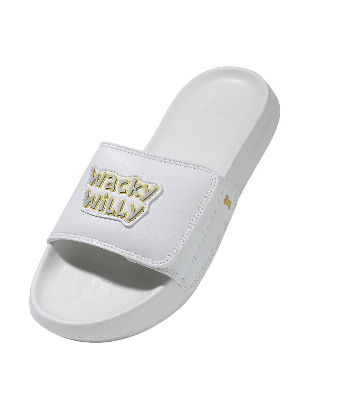 와키윌리(WACKY WILLY) [25SS] 벨크로 슬라이드 화이트