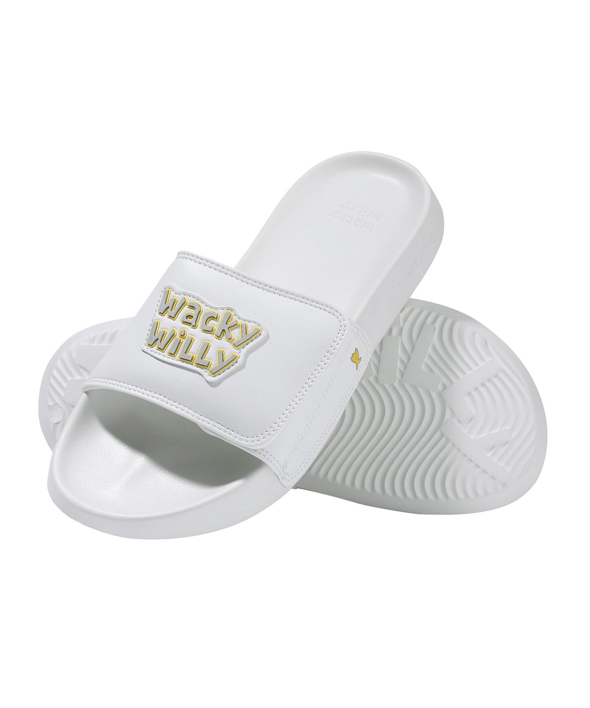 와키윌리(WACKY WILLY) [25SS] 벨크로 슬라이드 화이트