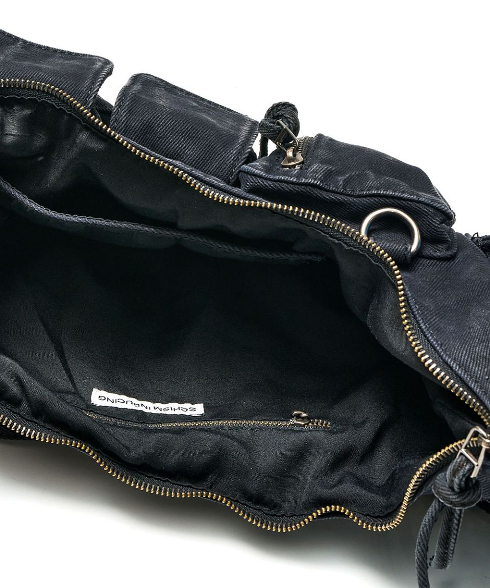 バッグ SCHISM INDUCING wasted cargo bag MUSINSA公式 | SCHISM INDUCING WASTED CARGO BAG CHARCOAL