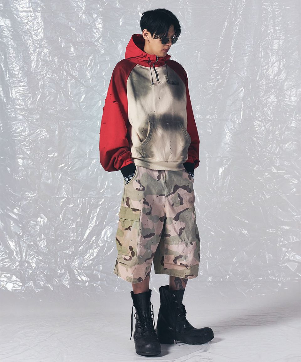 MUSINSA公式 | SCHISM INDUCING NOEL ANORAK RED