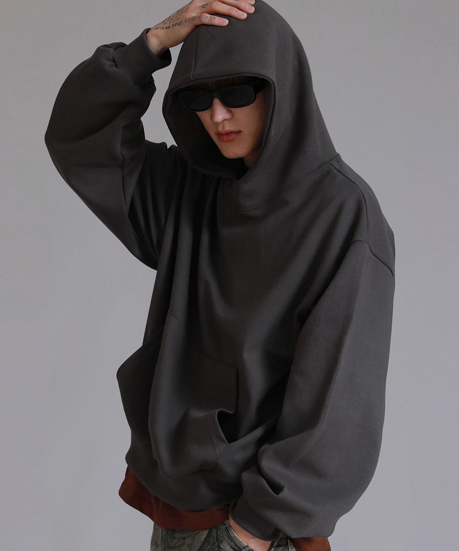 에센셜 벌룬라인 오버 후디 11colors source detail 12