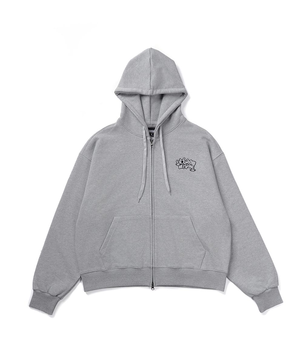 上品なスタイル | MUSINSA GAKKAI Zip Hooded Embroidered Home Welcome UNIONS 洗顔料