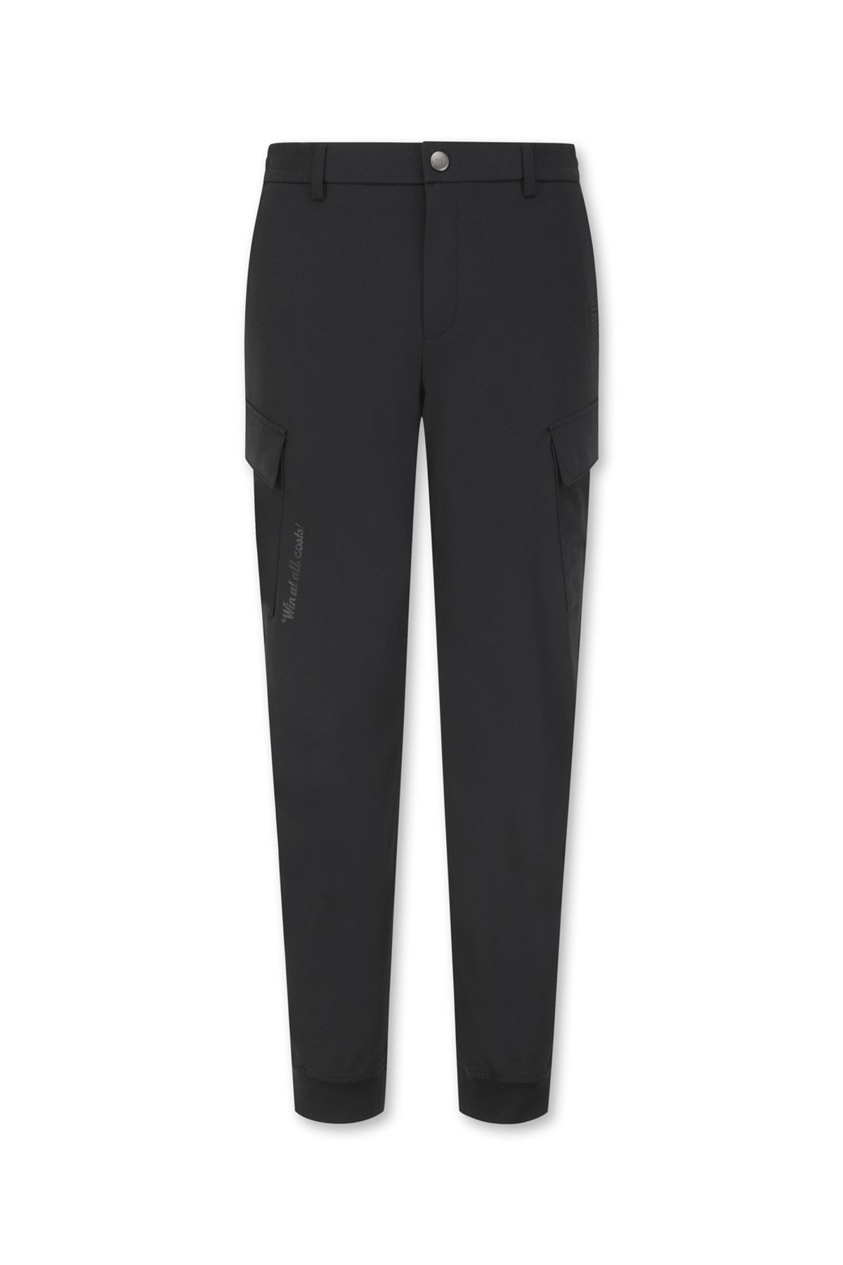 왁(WAAC) Men Tricot Cargo Jogger Pants (FLEX)_WMPNM25201BKX