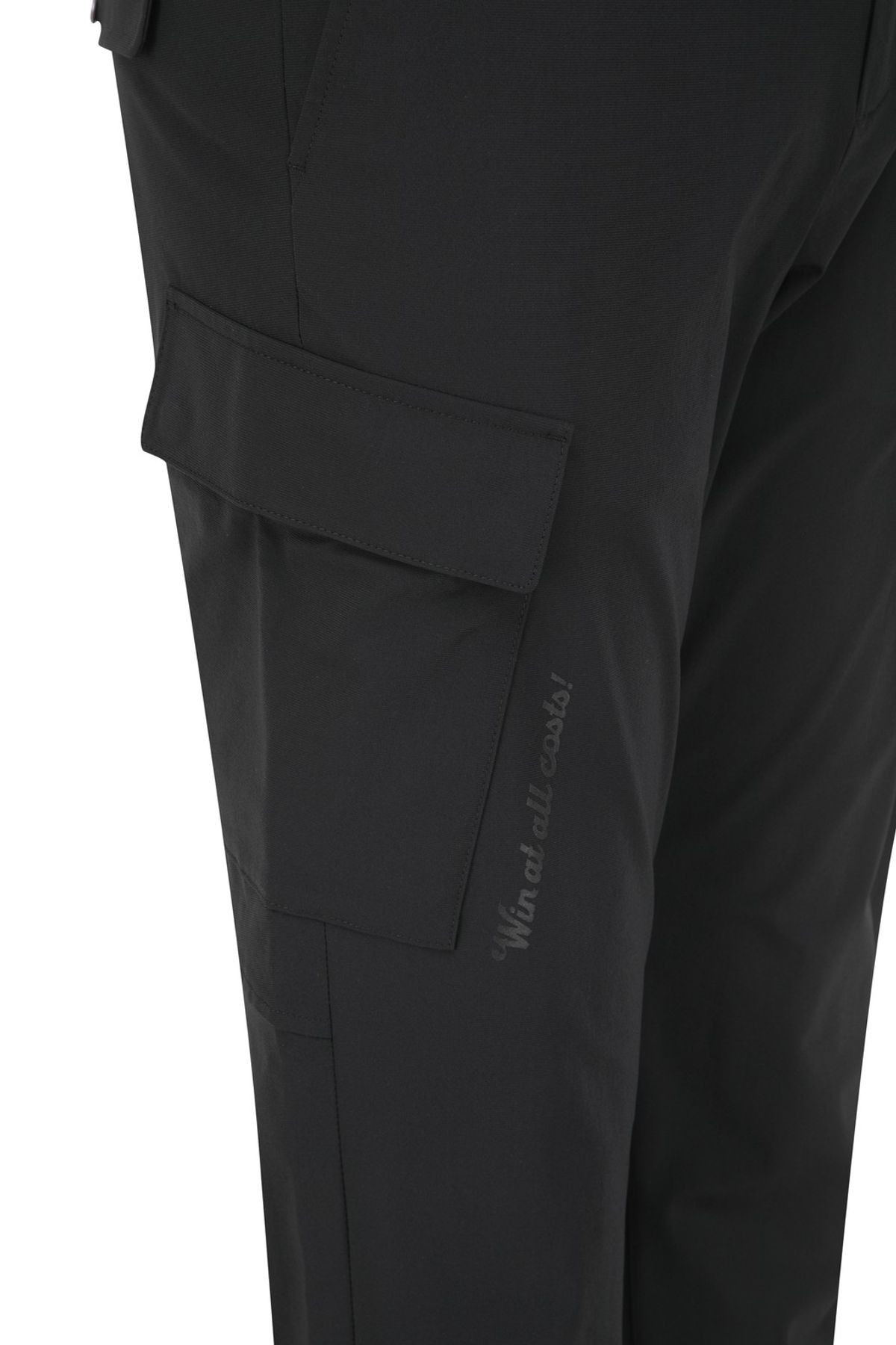 왁(WAAC) Men Tricot Cargo Jogger Pants (FLEX)_WMPNM25201BKX