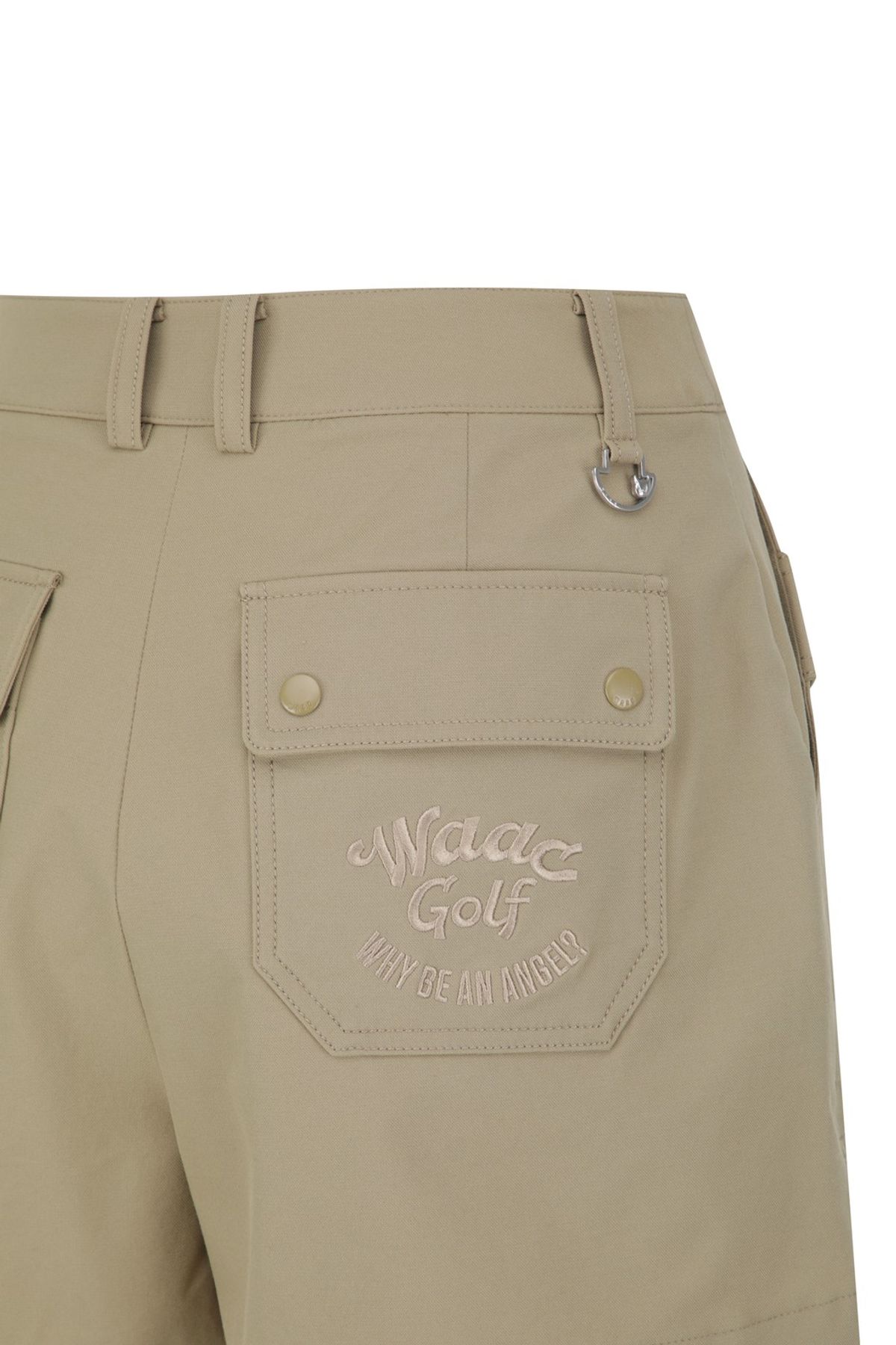 왁(WAAC) Women Big Pocket Shorts_WWPNM25205BEX