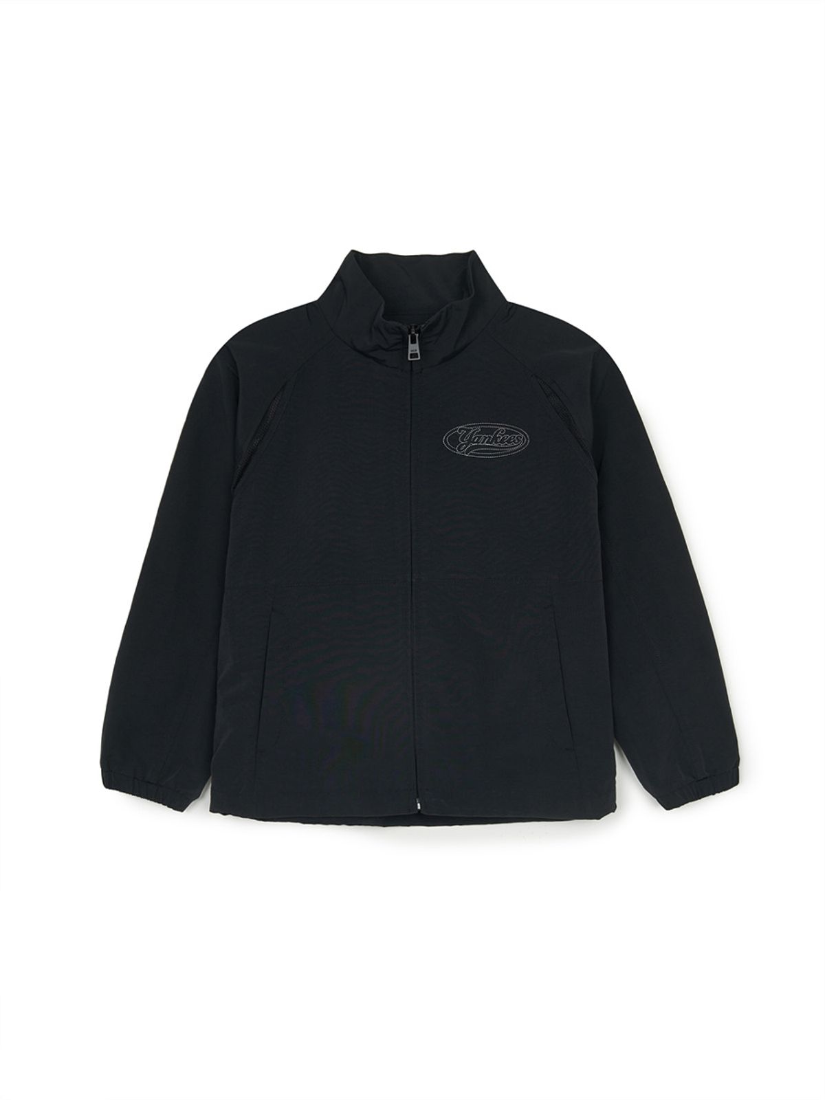 엠엘비 키즈(MLB KIDS) 베이직 아웃도어 바람막이 NY (Black)