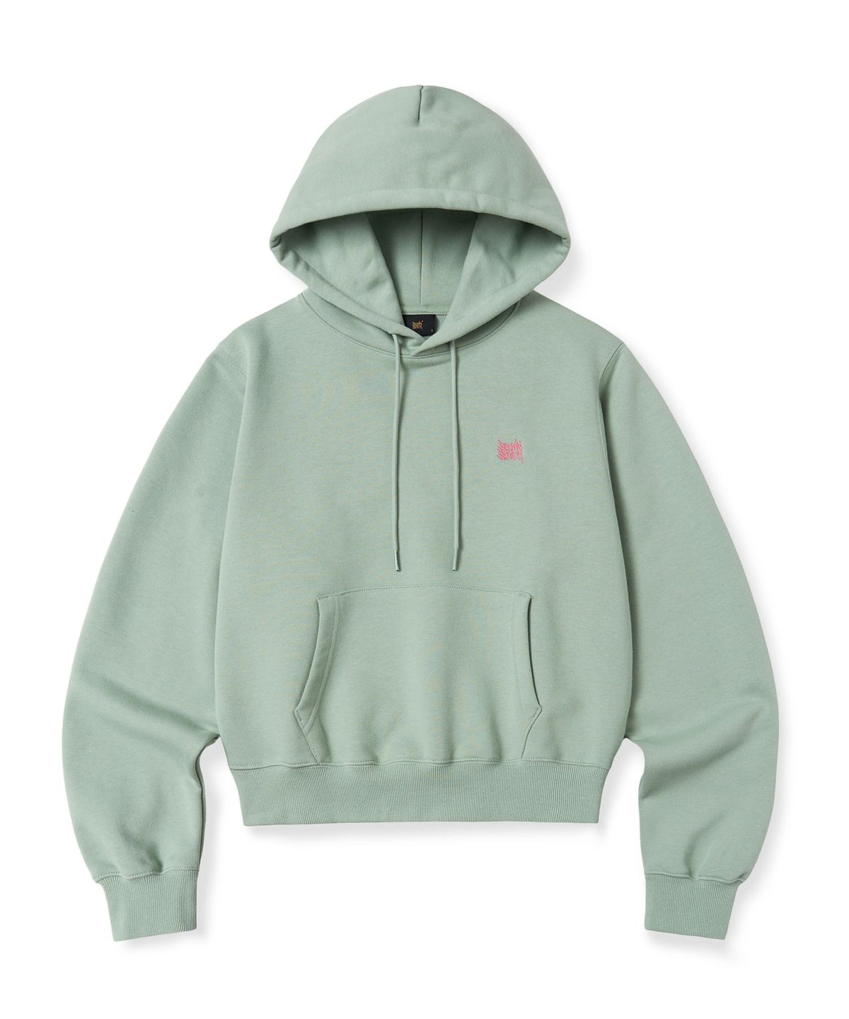 브라운브레스(BROWNBREATH) W BUBBLE TAG HOODIE - KHAKI