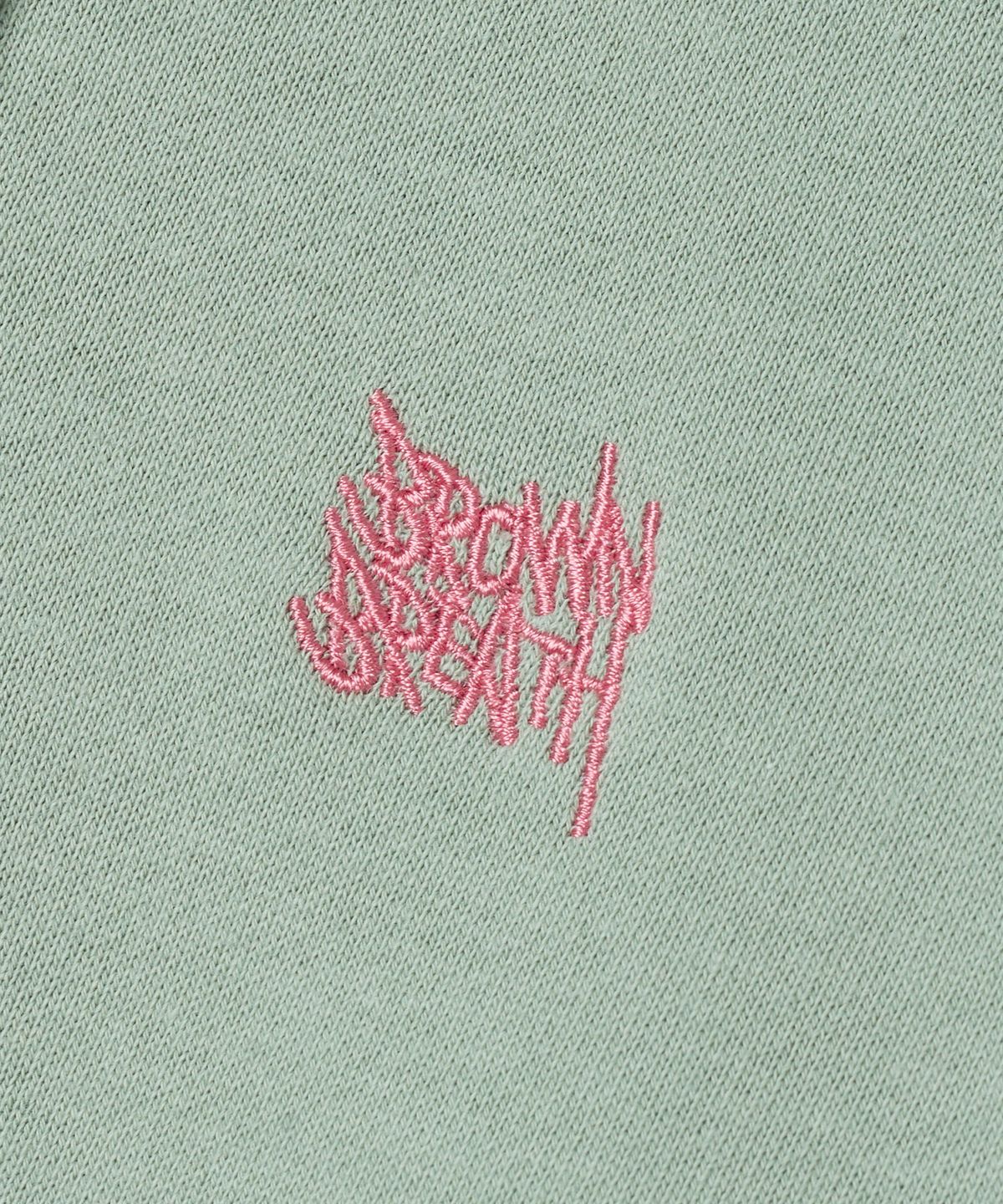 브라운브레스(BROWNBREATH) W BUBBLE TAG HOODIE - KHAKI