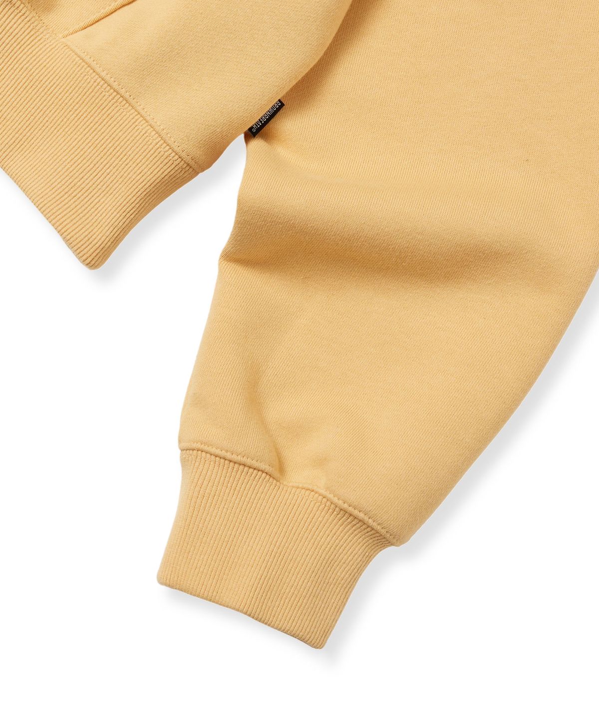 브라운브레스(BROWNBREATH) W BUBBLE TAG HOODIE - ORANGE