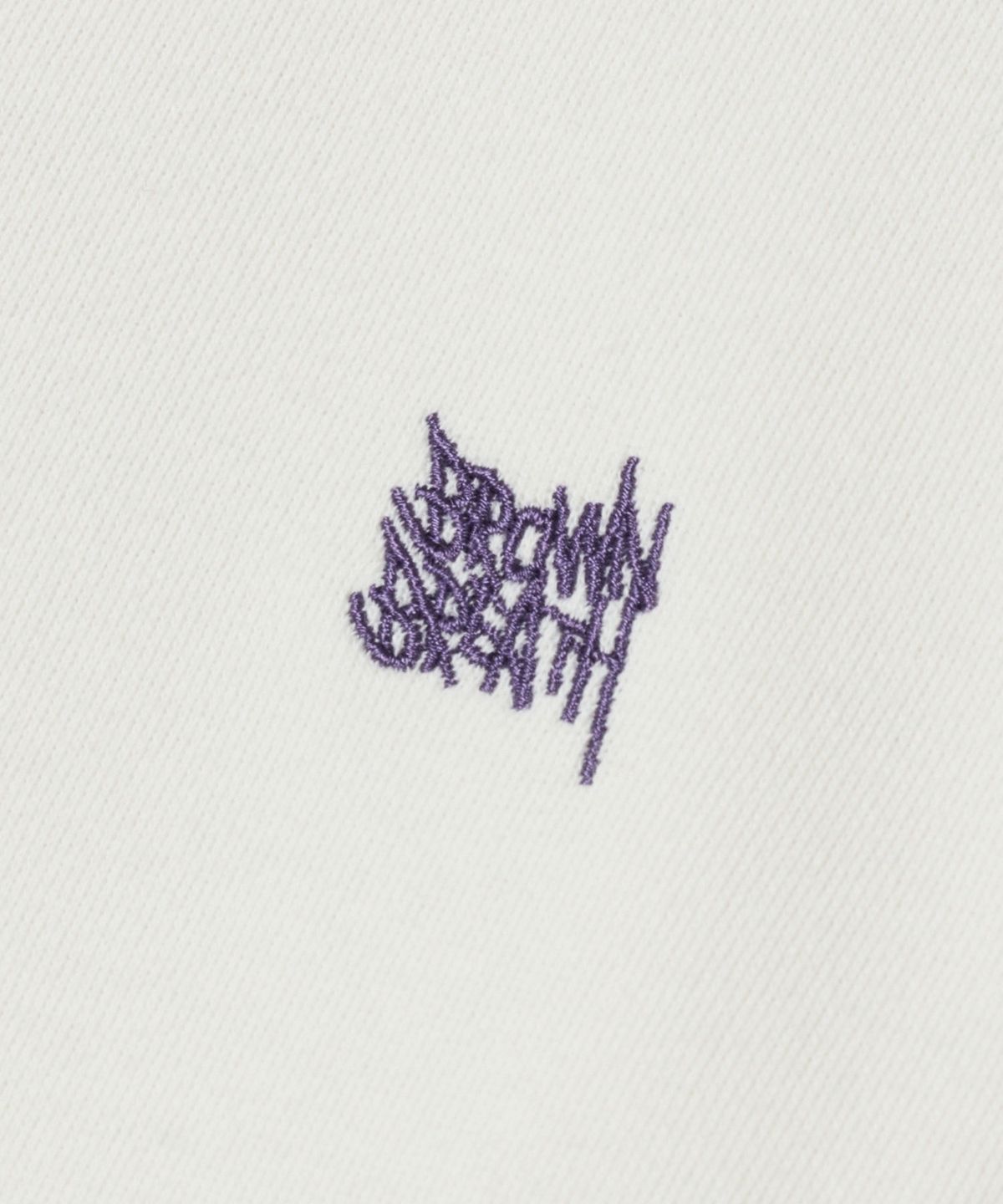 브라운브레스(BROWNBREATH) W AURORA TAG CREWNECK - IVORY