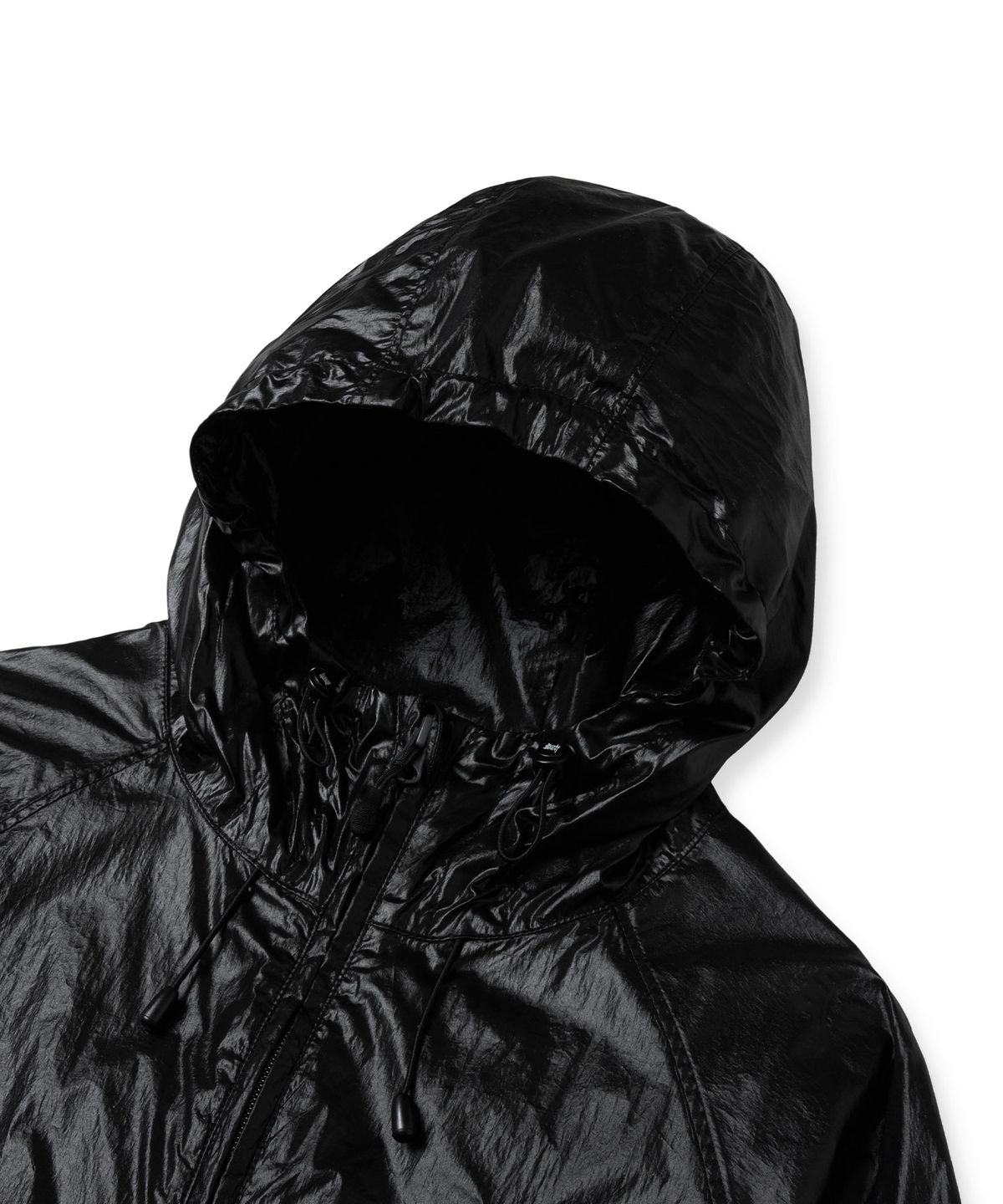 브라운브레스(BROWNBREATH) W TAG PACKABLE WINDBREAKER - BLACK