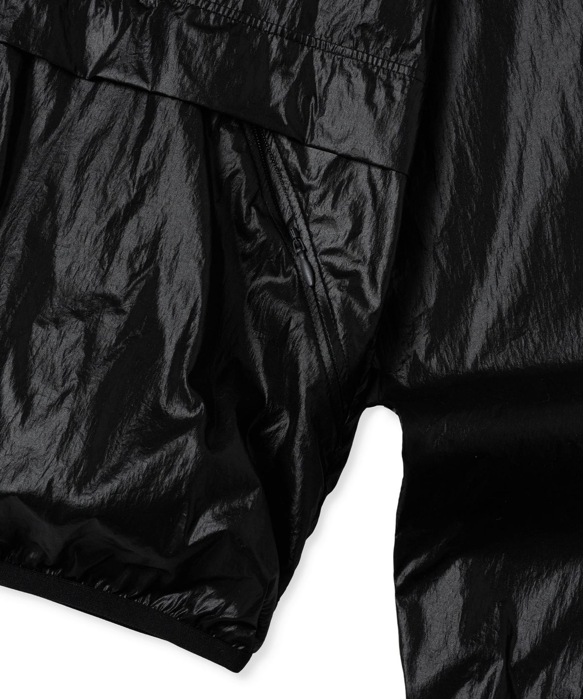 브라운브레스(BROWNBREATH) W TAG PACKABLE WINDBREAKER - BLACK