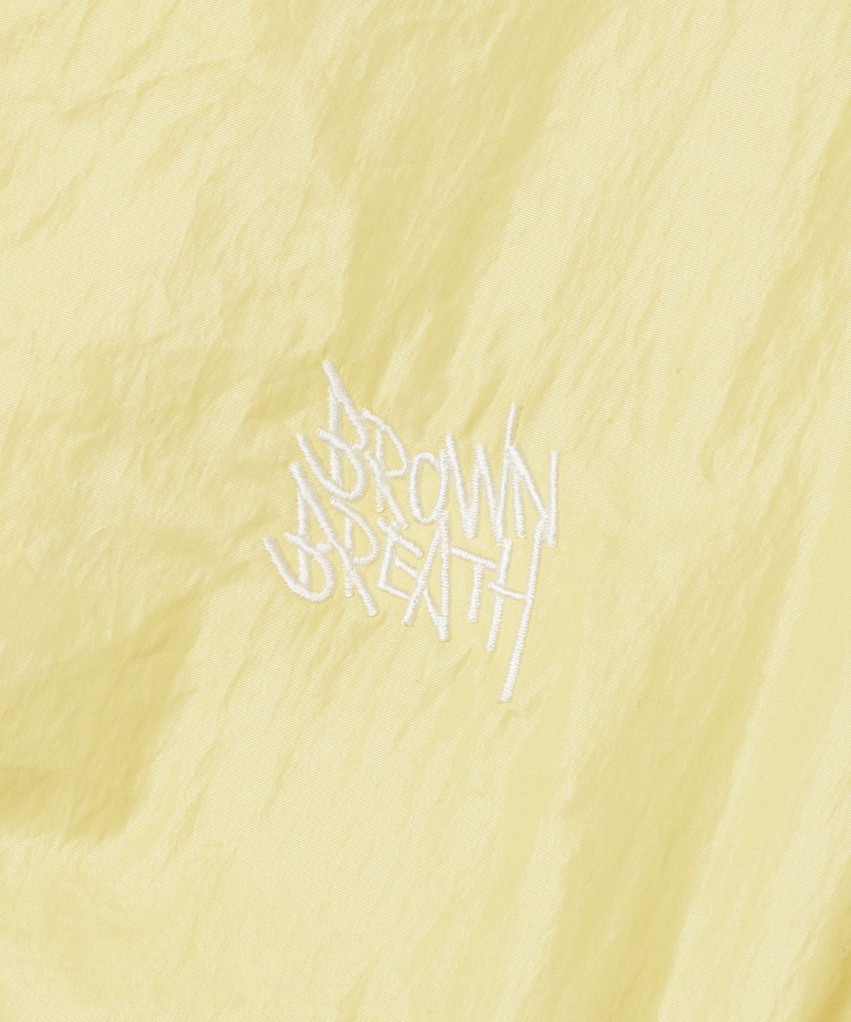 브라운브레스(BROWNBREATH) W TAG PACKABLE WINDBREAKER - LEMON