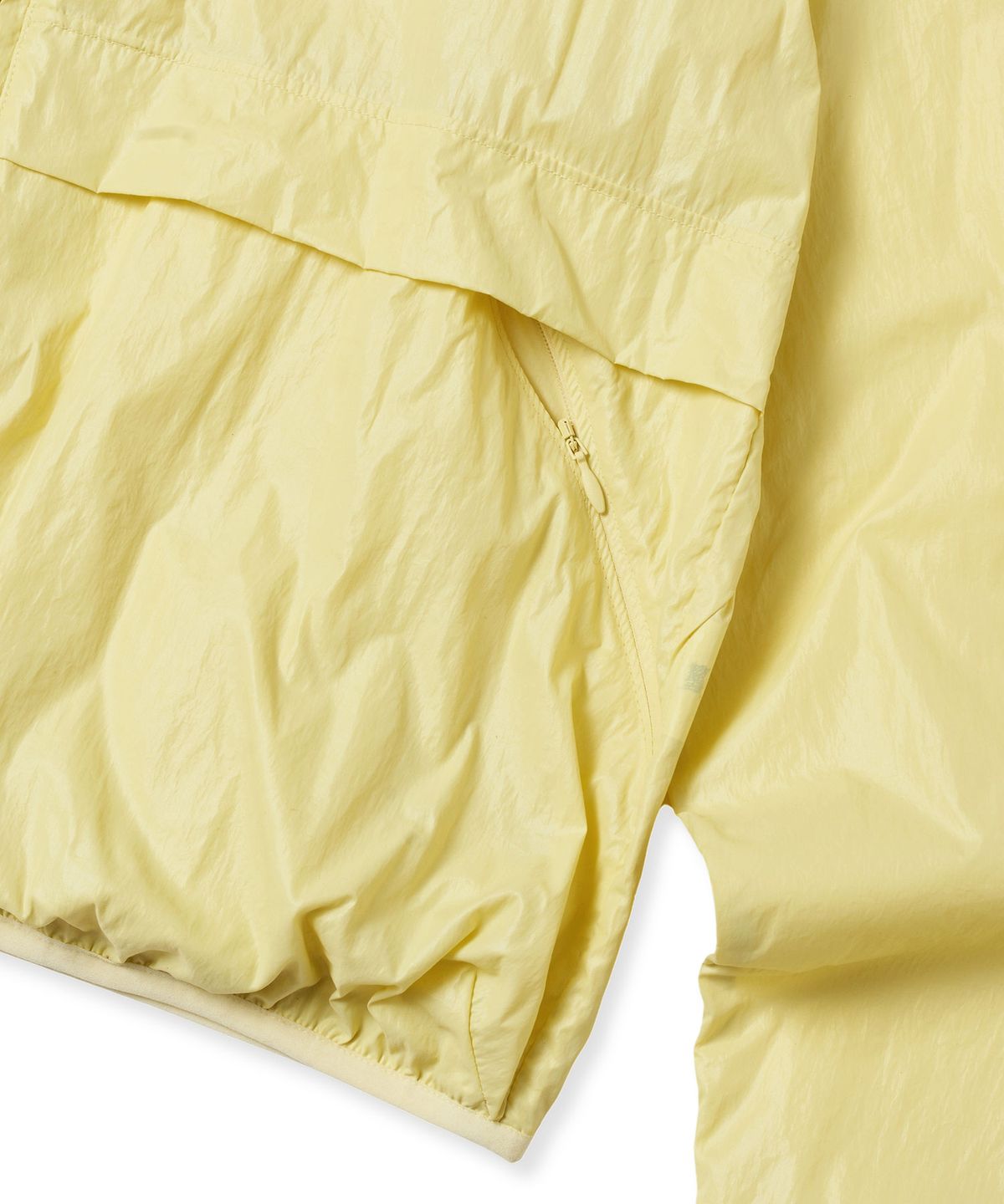 브라운브레스(BROWNBREATH) W TAG PACKABLE WINDBREAKER - LEMON