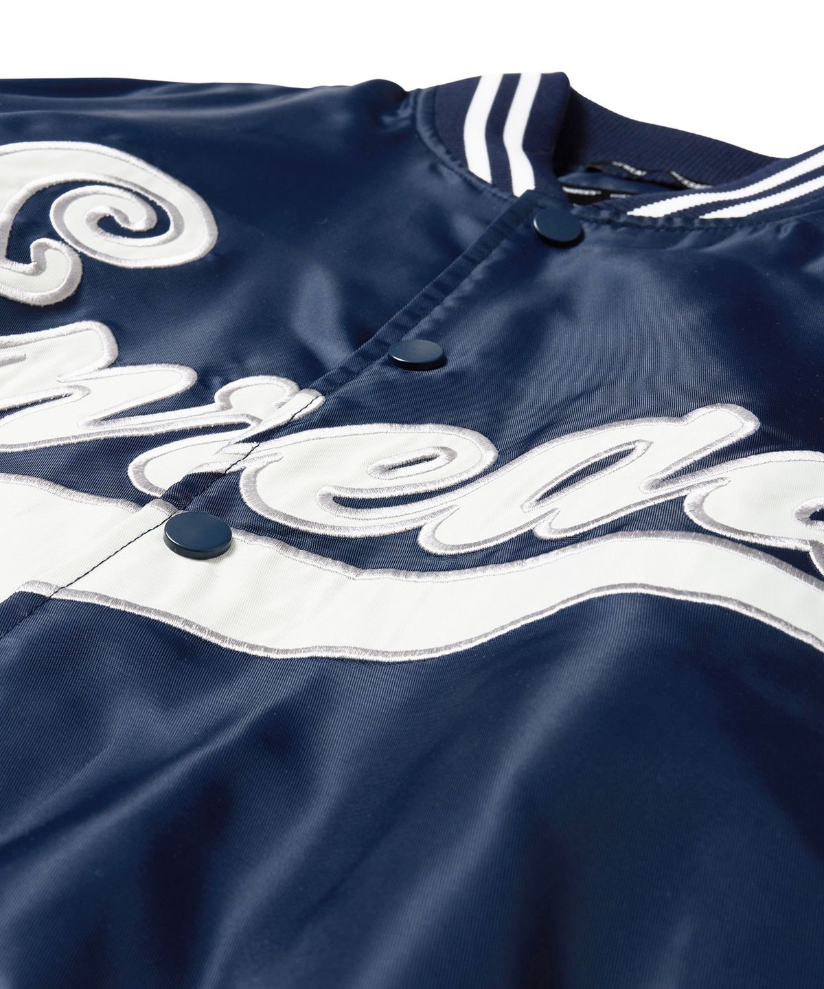 브라운브레스(BROWNBREATH) W BASEBALL PADDING JACKET - NAVY