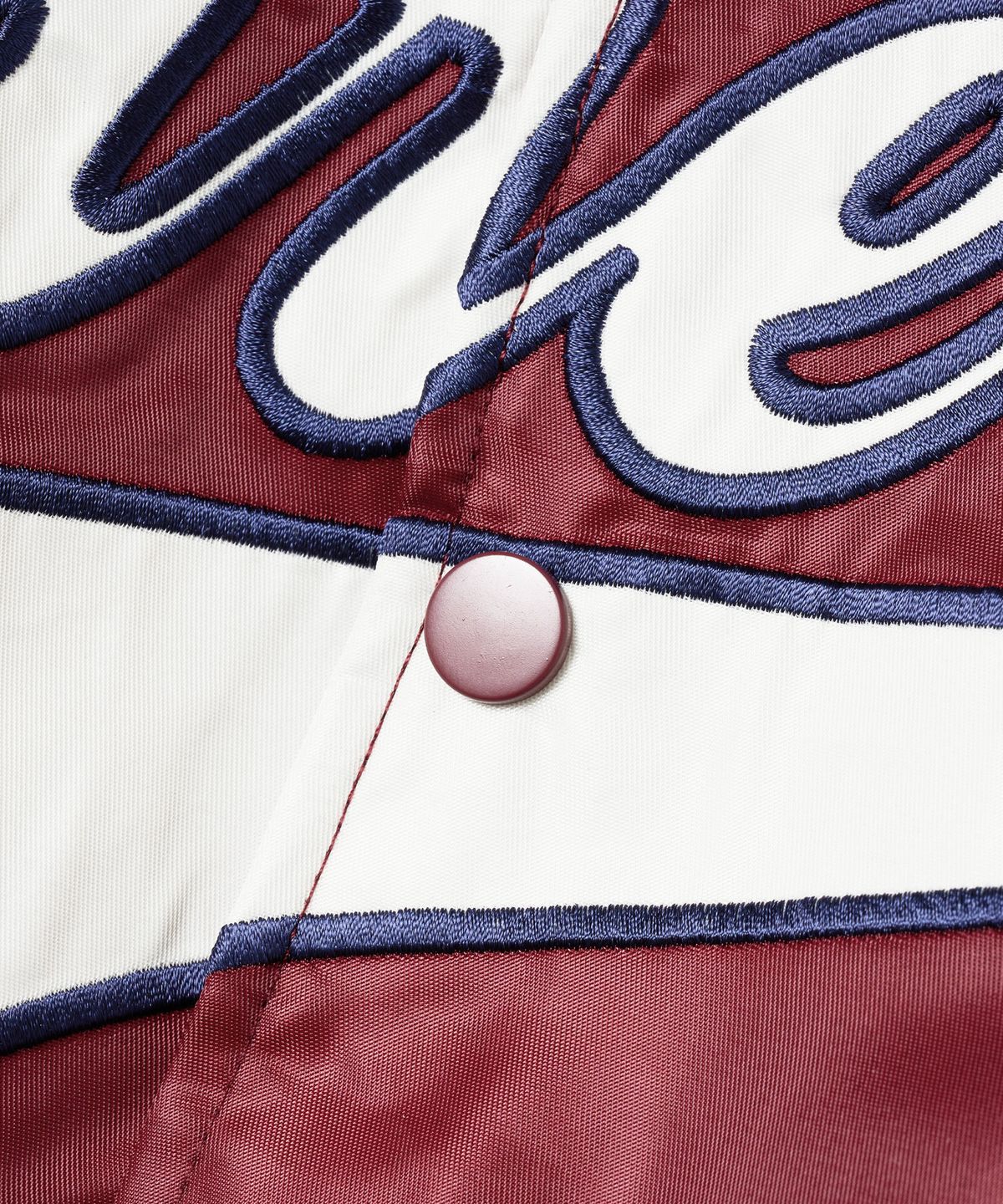 브라운브레스(BROWNBREATH) W BASEBALL PADDING JACKET - BURGUNDY