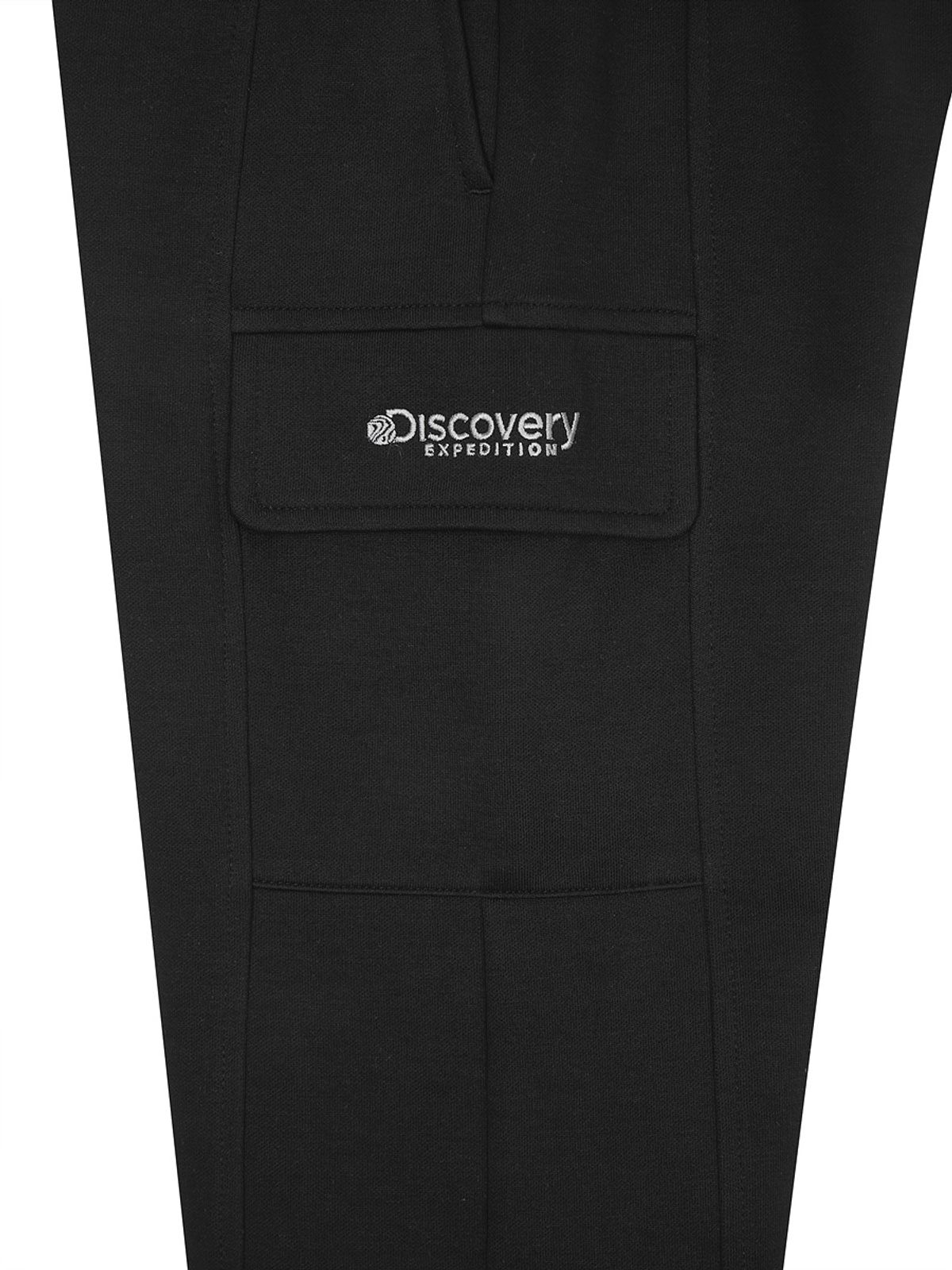 디스커버리 키즈(DISCOVERY KIDS) 키즈 에센셜 트레이닝 아웃포켓 스트레이트 팬츠 (BLACK)