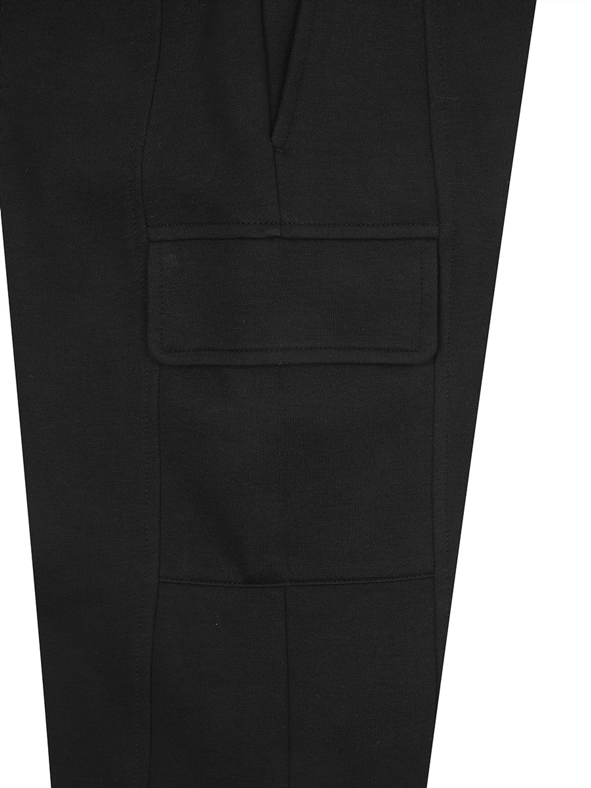 디스커버리 키즈(DISCOVERY KIDS) 키즈 에센셜 트레이닝 아웃포켓 스트레이트 팬츠 (BLACK)