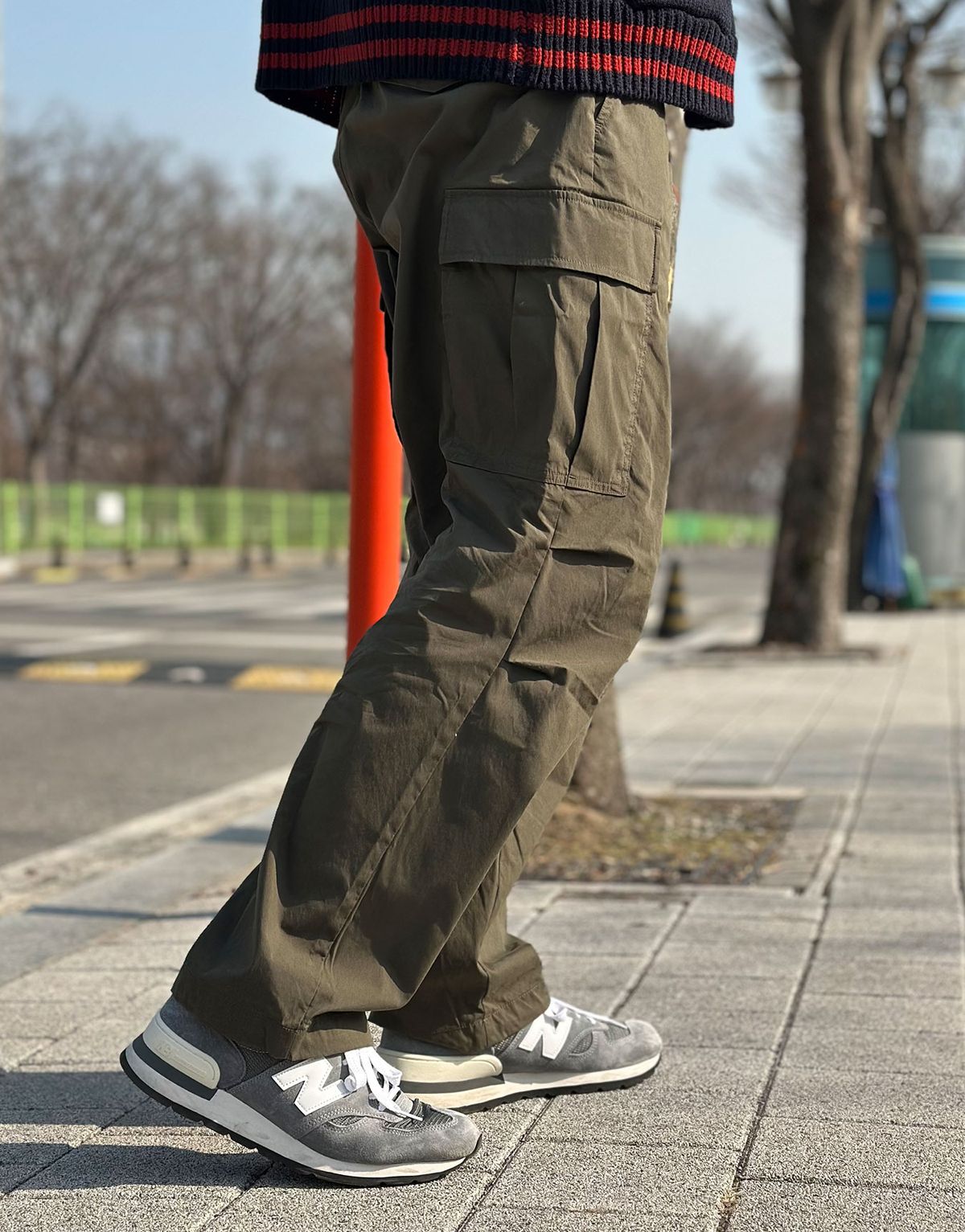 지오다노(GIORDANO) 파라슈트 카고 팬츠 115524 [3color]