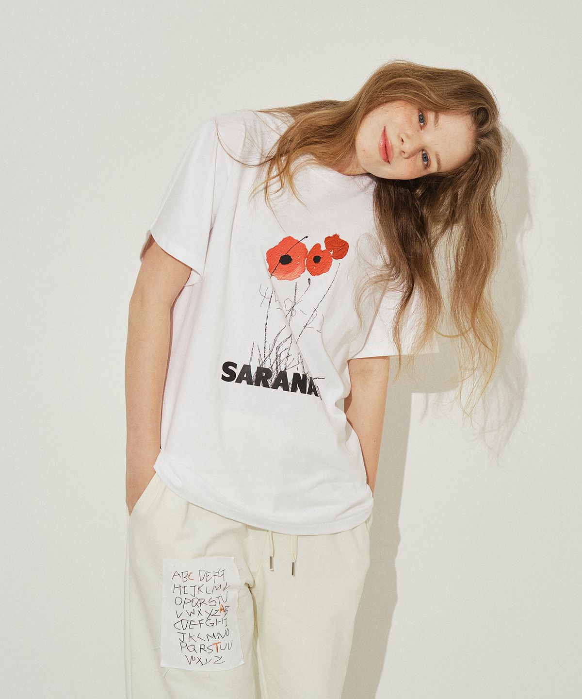 사라나기(SARANAGI) SE0531-T-SHIRT(white)