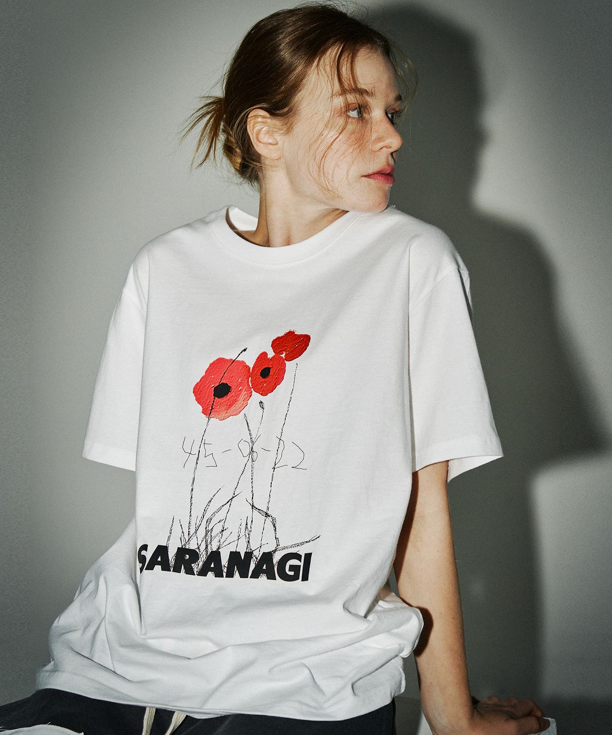 사라나기(SARANAGI) SE0531-T-SHIRT(white)