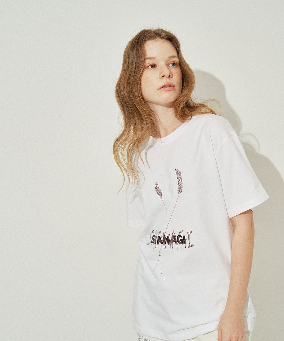 사라나기(SARANAGI) SE0532-T-SHIRT(white)
