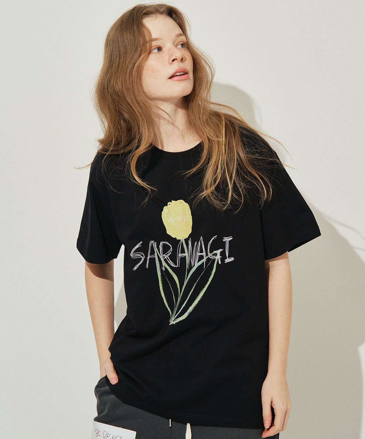 사라나기(SARANAGI) SE0533-T-SHIRT(black)