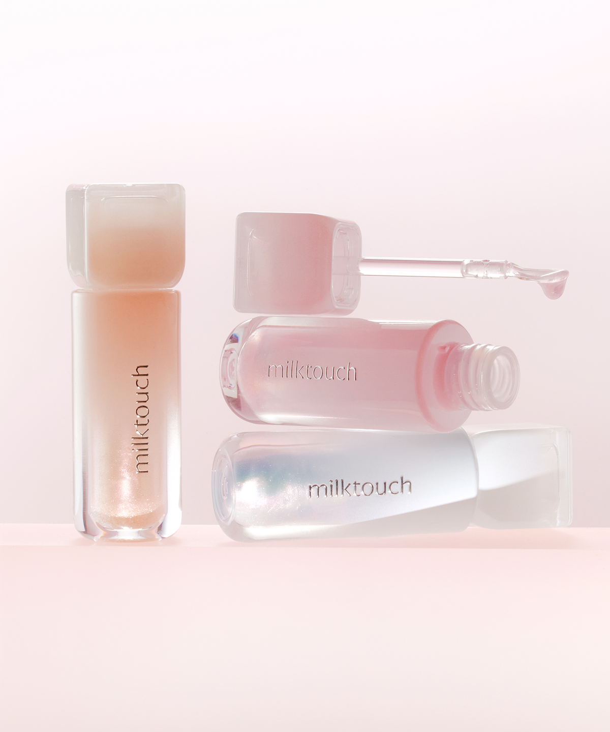 밀크터치(MILKTOUCH) [2pack] 듀 스테인 쉬어 오로라 글로스 3종 중 택 2