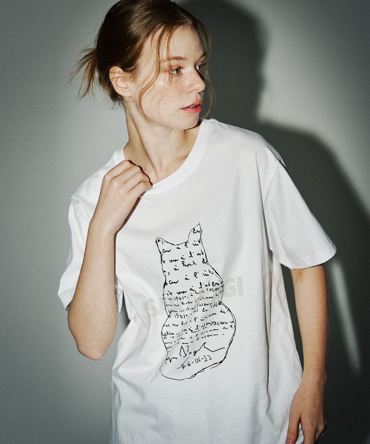 사라나기(SARANAGI) SE0535-T-SHIRT(white)