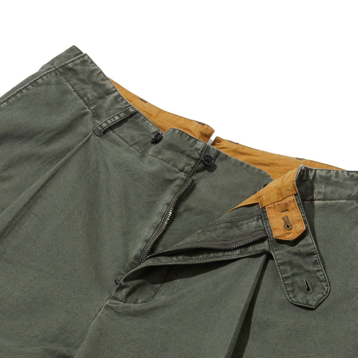 펜필드(PENFIELD) 페이디드 러스트 코튼 치노 올리브_FR2WP27U