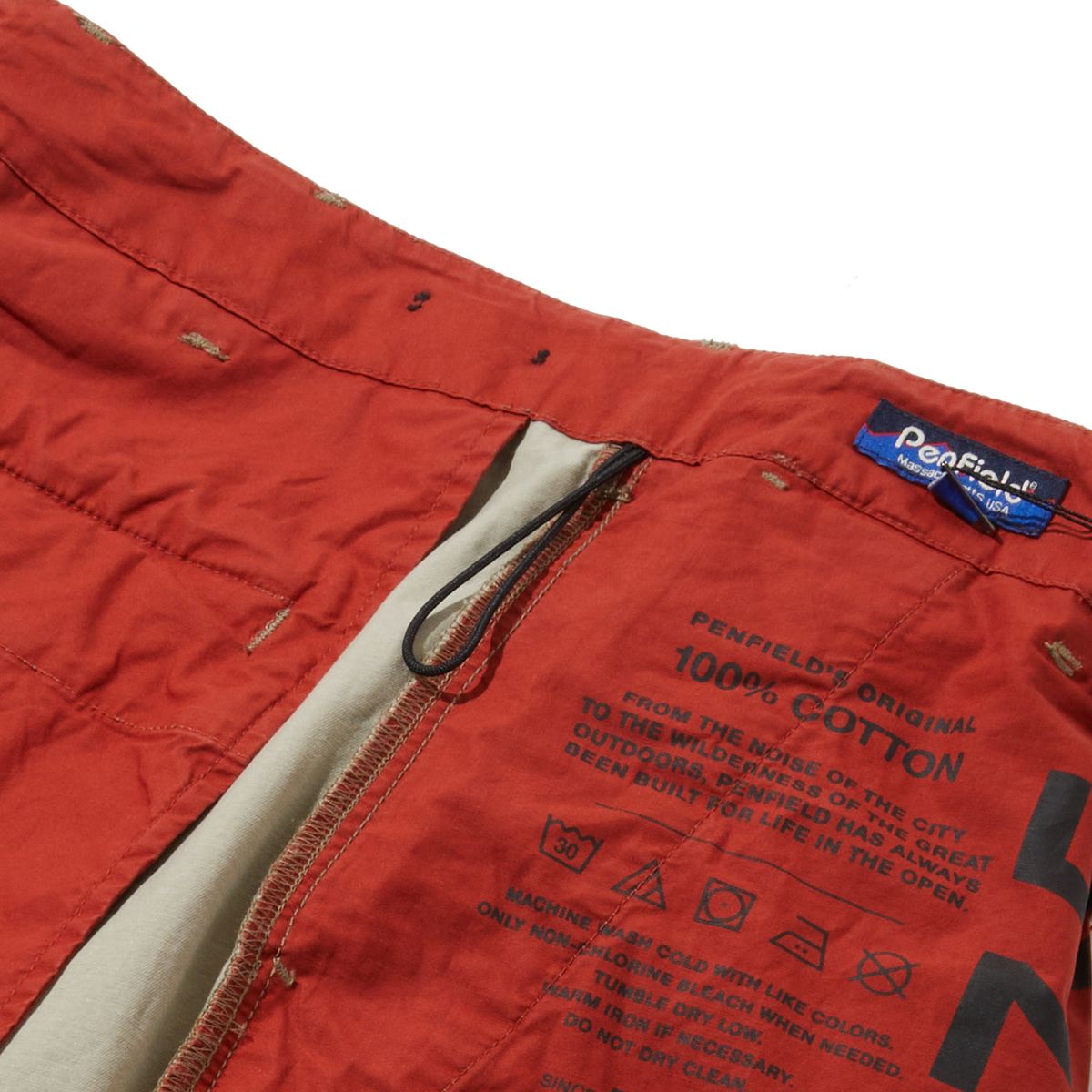 펜필드(PENFIELD) 페이디드 러스트 코튼 치노 베이지_FR2WP25U